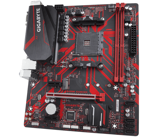 Gigabyte B450M GAMING mATX Motherboard for AMD AM4 CPUs