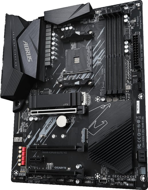Gigabyte B550 AORUS ELITE V2 ATX Motherboard for AMD Socket AM4 CPUs