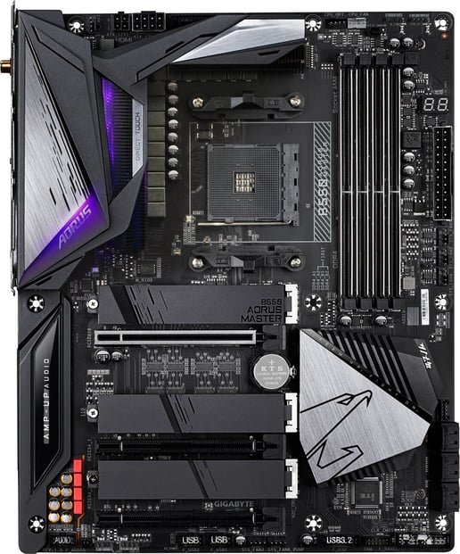 Gigabyte B550 AORUS MASTER ATX Motherboard for AMD AM4 CPUs