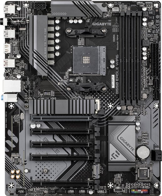 Gigabyte B550 EAGLE WIFI6 ATX Motherboard for AMD Socket AM4 CPUs