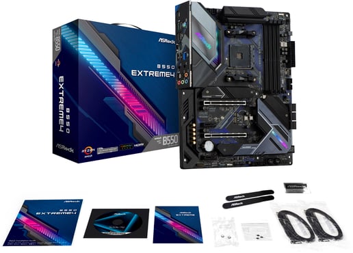 ASRock B550 Extreme4 ATX Motherboard for AMD AM4 CPUs