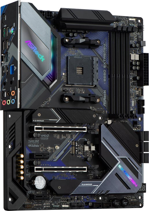 ASRock B550 Extreme4 ATX Motherboard for AMD AM4 CPUs
