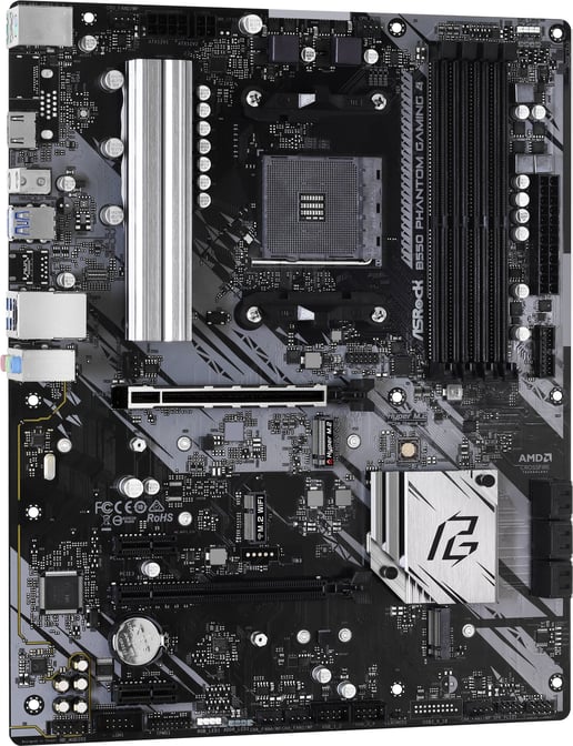 ASRock B550 Phantom Gaming 4 ATX Motherboard for AMD AM4 CPUs