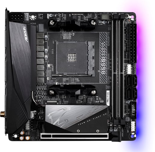 Gigabyte B550I AORUS PRO AX ITX Motherboard for AMD Socket AM4 CPUs