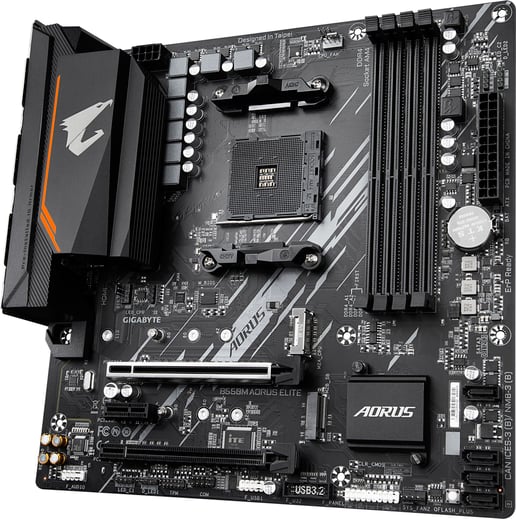 Gigabyte B550M AORUS ELITE mATX Motherboard for AMD Socket AM4 CPUs