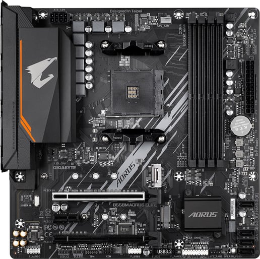Gigabyte B550M AORUS ELITE mATX Motherboard for AMD Socket AM4 CPUs