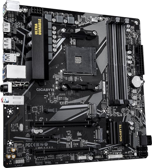 Gigabyte B550M DS3H AC R2 mATX Motherboard for AMD AM4 CPUs