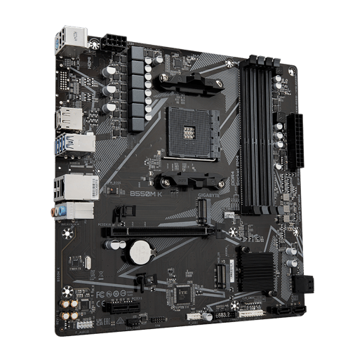 Gigabyte B550M K mATX Motherboard for AMD AM4 CPUs