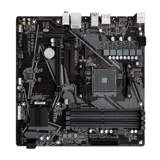 Gigabyte B550M K mATX Motherboard for AMD AM4 CPUs