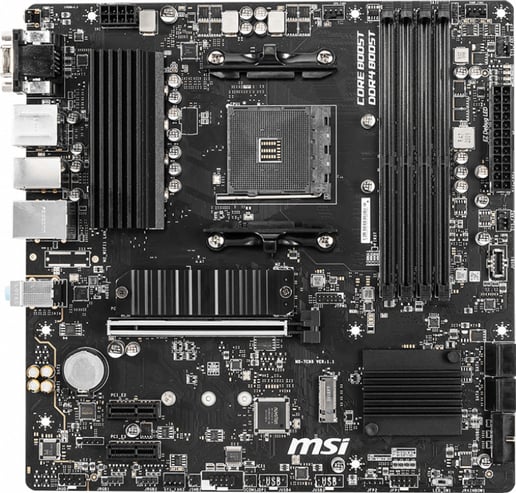 MSI B550M PRO-VDH mATX Motherboard for AMD AM4 CPUs