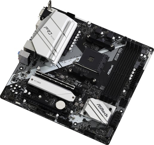 ASRock B550M Pro4 mATX Motherboard for AMD AM4 CPUs
