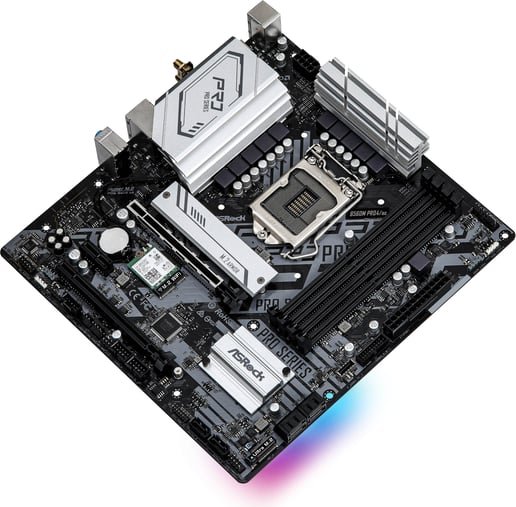 ASRock B560M Pro4/ac mATX Motherboard for Intel LGA1200 CPUs