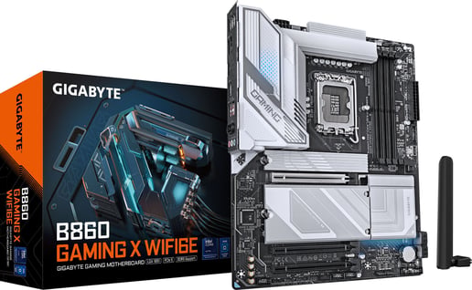 Gigabyte B860 GAMING X WIFI6E ATX Motherboard for Intel LGA1851 CPUs