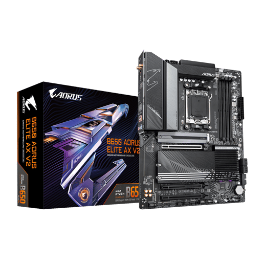 Gigabyte B650 AORUS ELITE AX V2 ATX Motherboard for AMD Socket AM5 CPUs