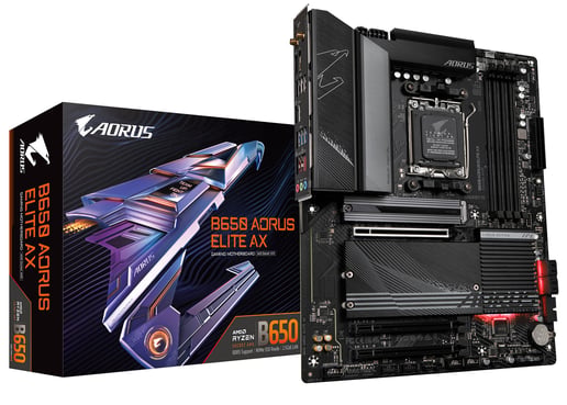 Gigabyte B650 AORUS ELITE AX ATX Motherboard for AMD Socket AM5 CPUs