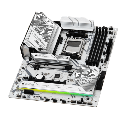 ASRock B650 Steel Legend WiFi ATX Motherboard for AMD Socket AM5 CPUs