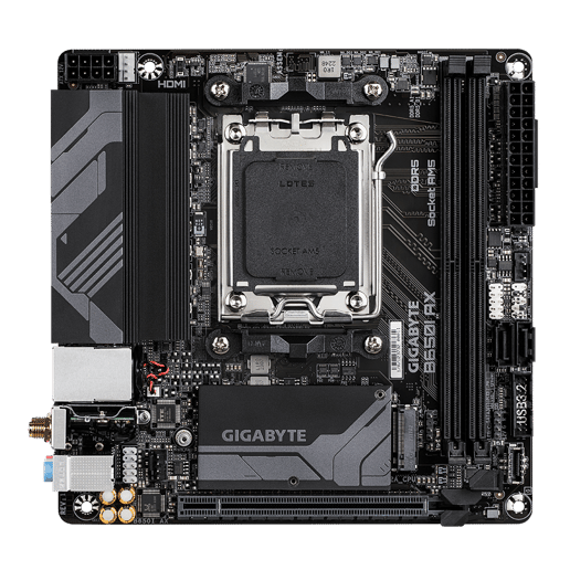 Gigabyte B650I AX ITX Motherboard for AMD Socket AM5 CPUs