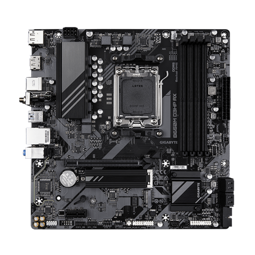 Gigabyte B650M D3HP AX mATX Motherboard for AMD Socket AM5 CPUs