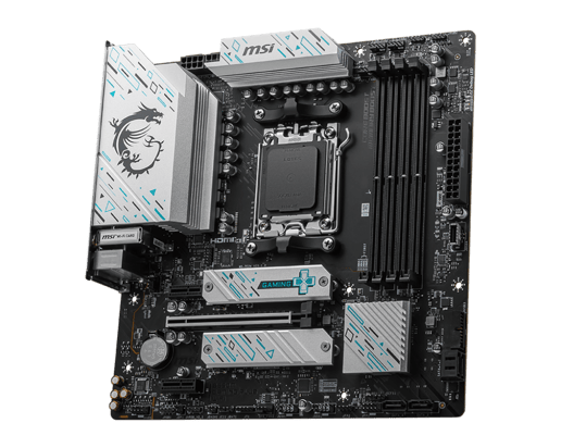MSI B650M GAMING PLUS WIFI mATX Motherboard for AMD AM5 CPUs
