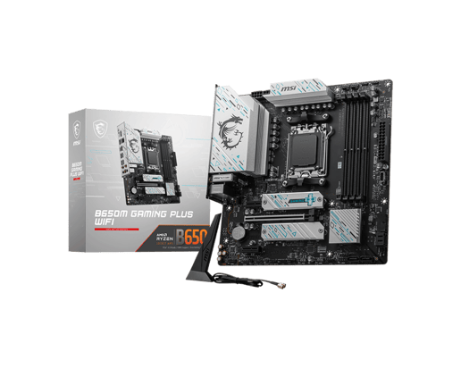 MSI B650M GAMING PLUS WIFI mATX Motherboard for AMD AM5 CPUs