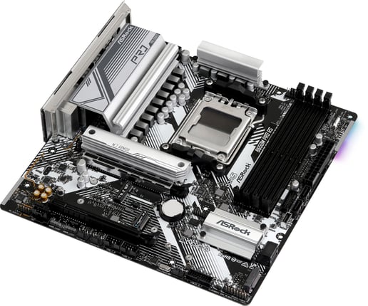 ASRock B650M Pro RS mATX Motherboard for AMD Socket AM5 CPUs