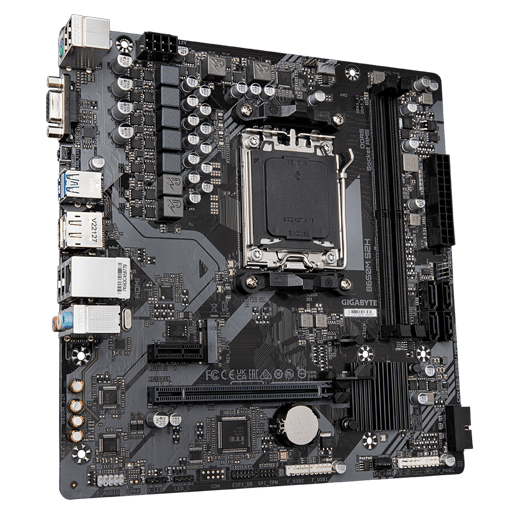 Gigabyte B650M S2H mATX Motherboard for AMD AM5 CPUs