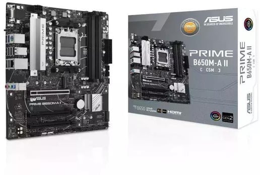 ASUS Prime B650M-A II-CSM mATX Motherboard for AMD AM5 CPUs