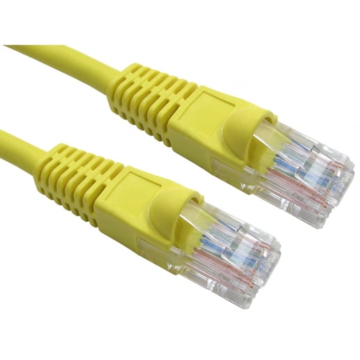 Cables Direct 3m CAT6 Patch Cable (Yellow)