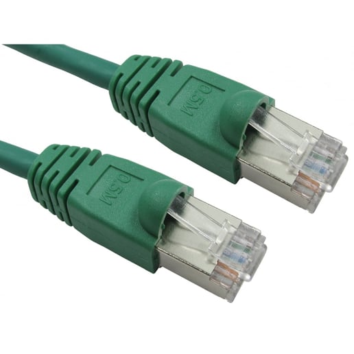 Cables Direct 5m CAT6 Patch Cable (Green)