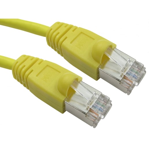 Cables Direct 15m CAT6 Patch Cable (Yellow)