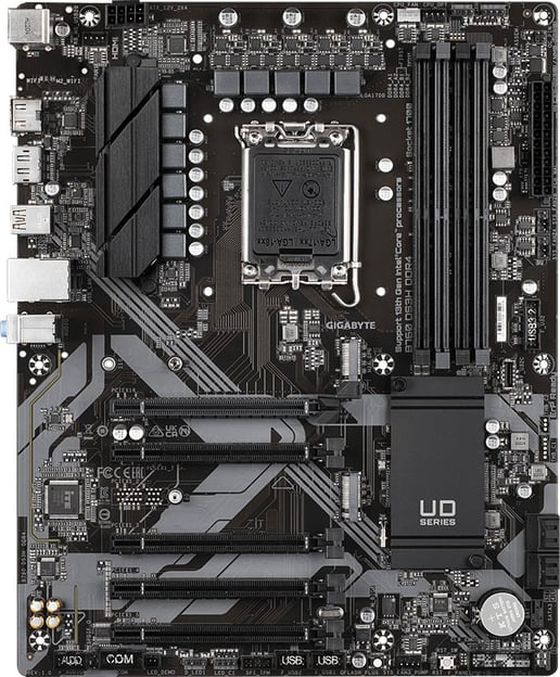 Gigabyte B760 DS3H DDR4 ATX Motherboard for Intel LGA1700 CPUs