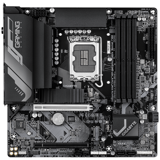 Gigabyte B760M GAMING X WIFI6E GEN5 mATX Motherboard for Intel Socket 1700 CPUs