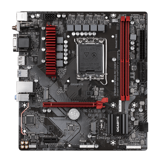 Gigabyte B760M GAMING AC DDR4 mATX Motherboard for Intel LGA1700 CPUs