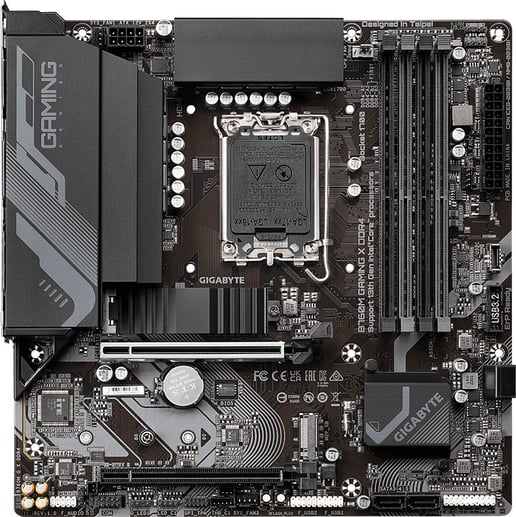 Gigabyte B760M GAMING X DDR4 mATX Motherboard for Intel LGA1700 CPUs