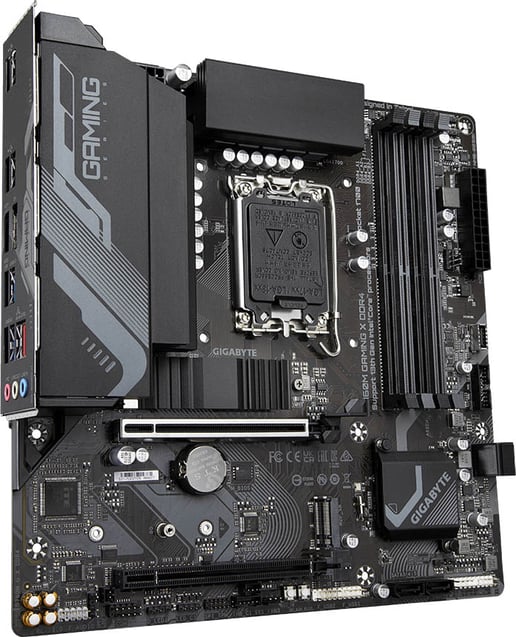 Gigabyte B760M GAMING X DDR4 mATX Motherboard for Intel LGA1700 CPUs
