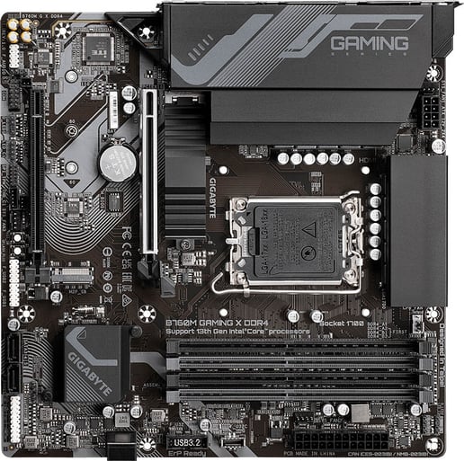 Gigabyte B760M GAMING X DDR4 mATX Motherboard for Intel LGA1700 CPUs