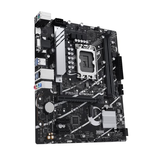 ASUS Prime B760M-K mATX Motherboard for Intel LGA1700 CPUs