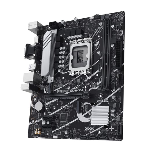 ASUS Prime B760M-K mATX Motherboard for Intel LGA1700 CPUs
