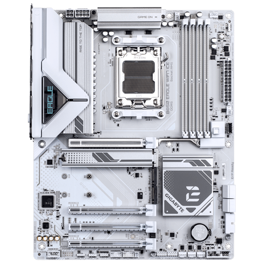 Gigabyte B850 EAGLE WIFI7 ICE ATX Motherboard for AMD Socket AM5 CPUs