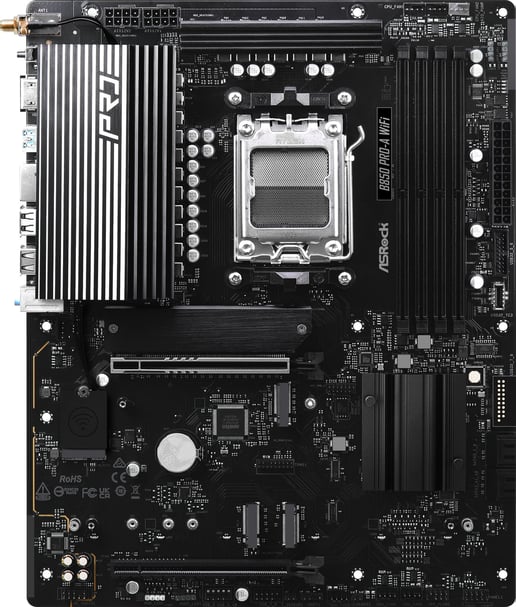 ASRock B850 Pro-A WiFi ATX Motherboard for AMD AM5 CPUs