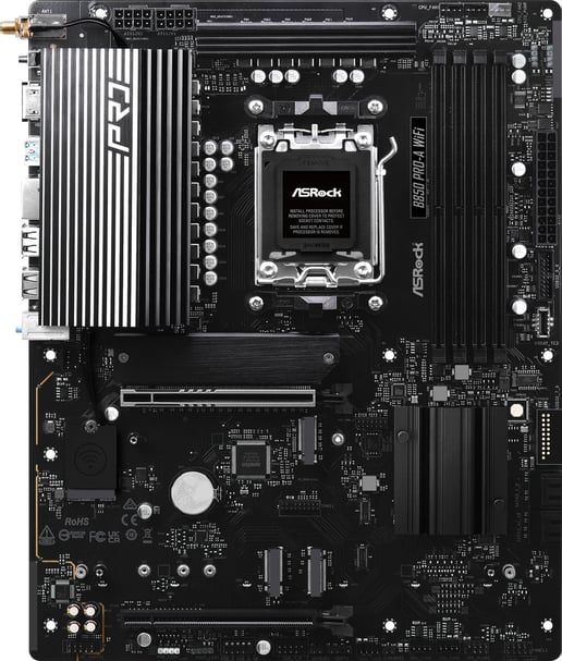 ASRock B850 Pro-A WiFi ATX Motherboard for AMD AM5 CPUs