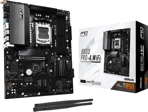 ASRock B850 Pro-A WiFi ATX Motherboard for AMD AM5 CPUs