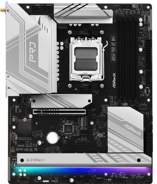 ASRock B850 Pro RS WiFi ATX Motherboard for AMD AM5 CPUs