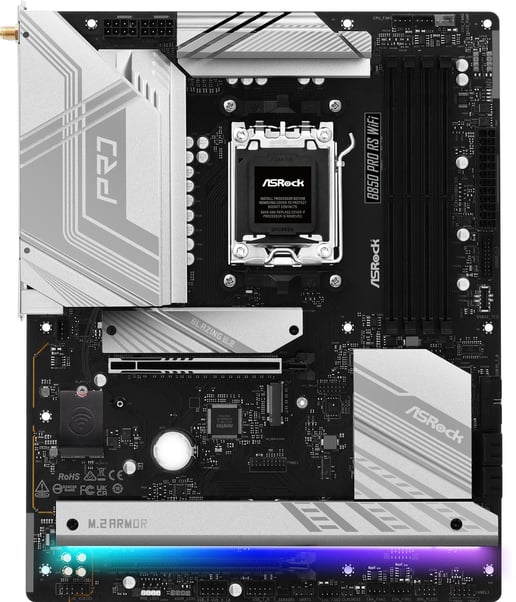 ASRock B850 Pro RS WiFi ATX Motherboard for AMD AM5 CPUs