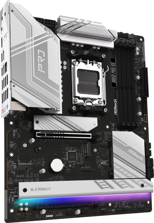 ASRock B850 Pro RS ATX Motherboard for AMD AM5 CPUs