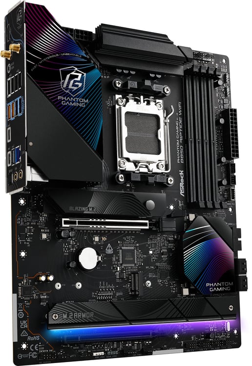 ASRock B850 Riptide WiFi ATX Motherboard for AMD AM5 CPUs
