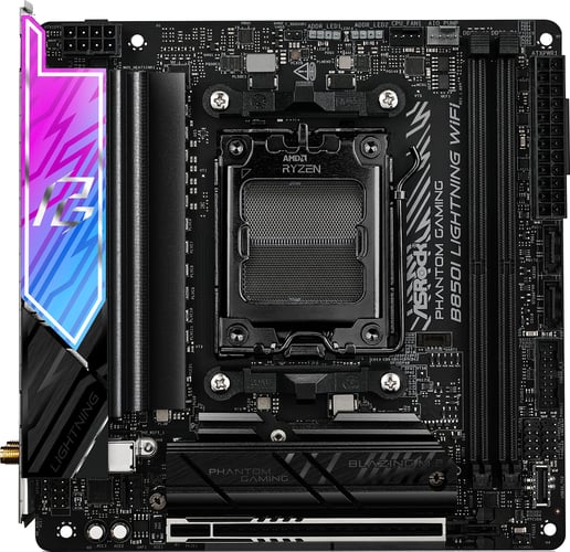 ASRock B850I Lightning WiFi ITX Motherboard for AMD AM5 CPUs
