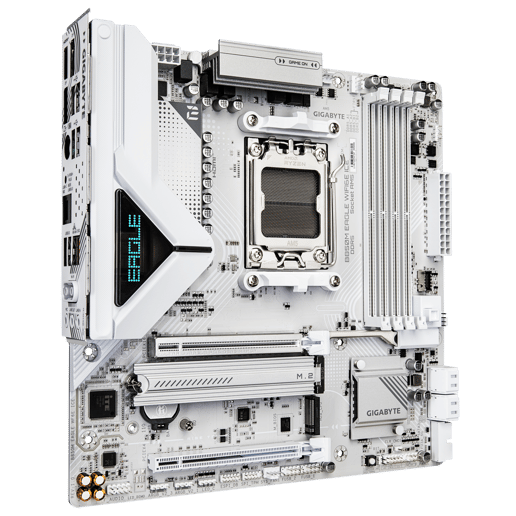 Gigabyte B850M EAGLE WIFI6E ICE mATX Motherboard for AMD Socket AM5 CPUs