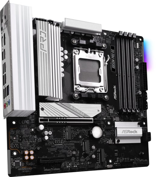 ASRock B850M Pro RS mATX Motherboard for AMD AM5 CPUs
