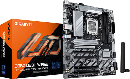 Gigabyte B860 DS3H WIFI6E ATX Motherboard for Intel LGA1851 CPUs